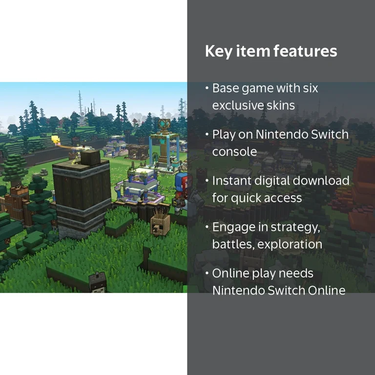 Minecraft Legends Deluxe Edition - Nintendo Switch [Digital