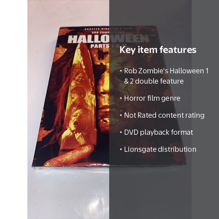 セル版　ハロウィンdvd セット Rob Zombie Halloween 1 & 2 Double Feature (DVD) - Walmart.com