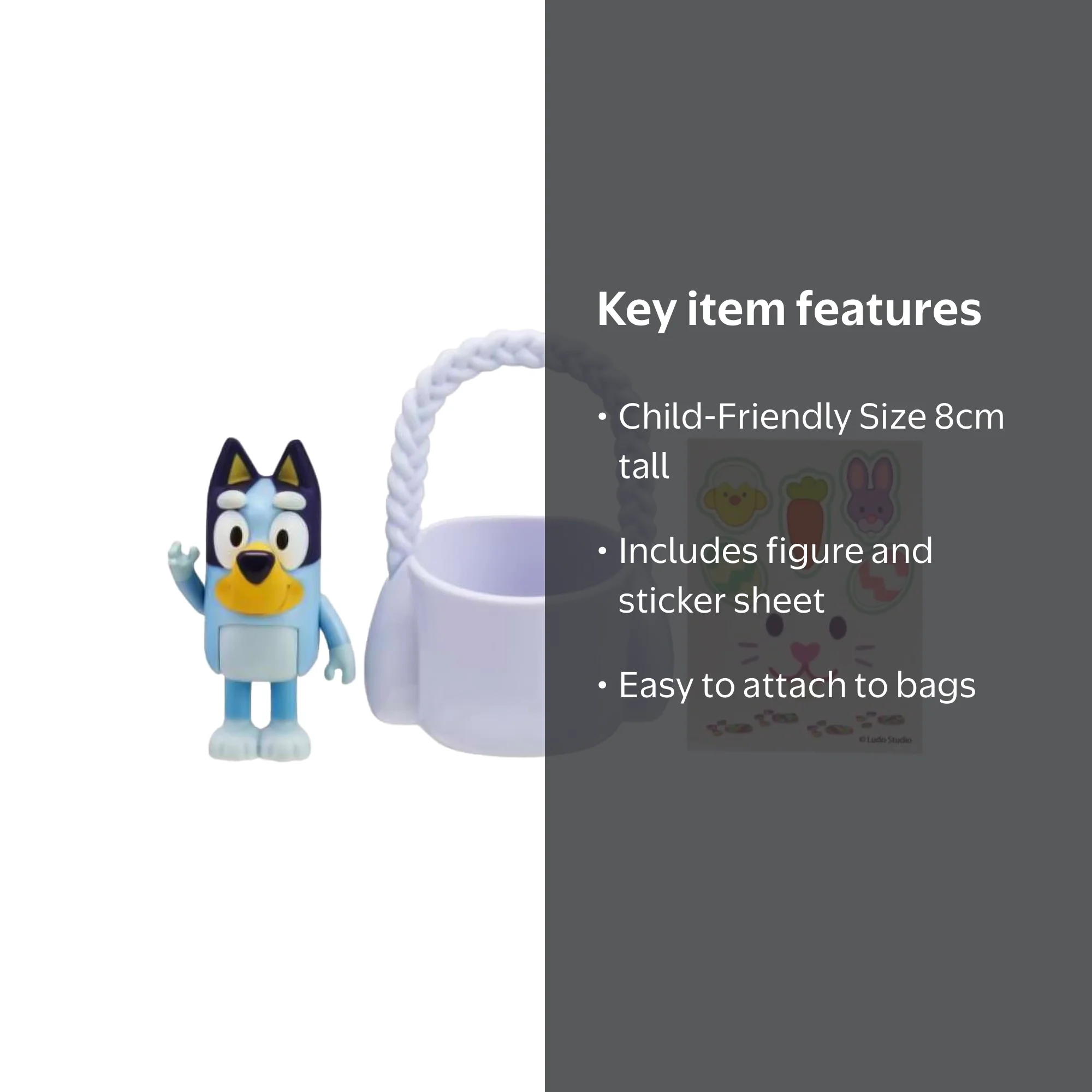 Bluey Character Mini Figure Easter Basket - Walmart.com
