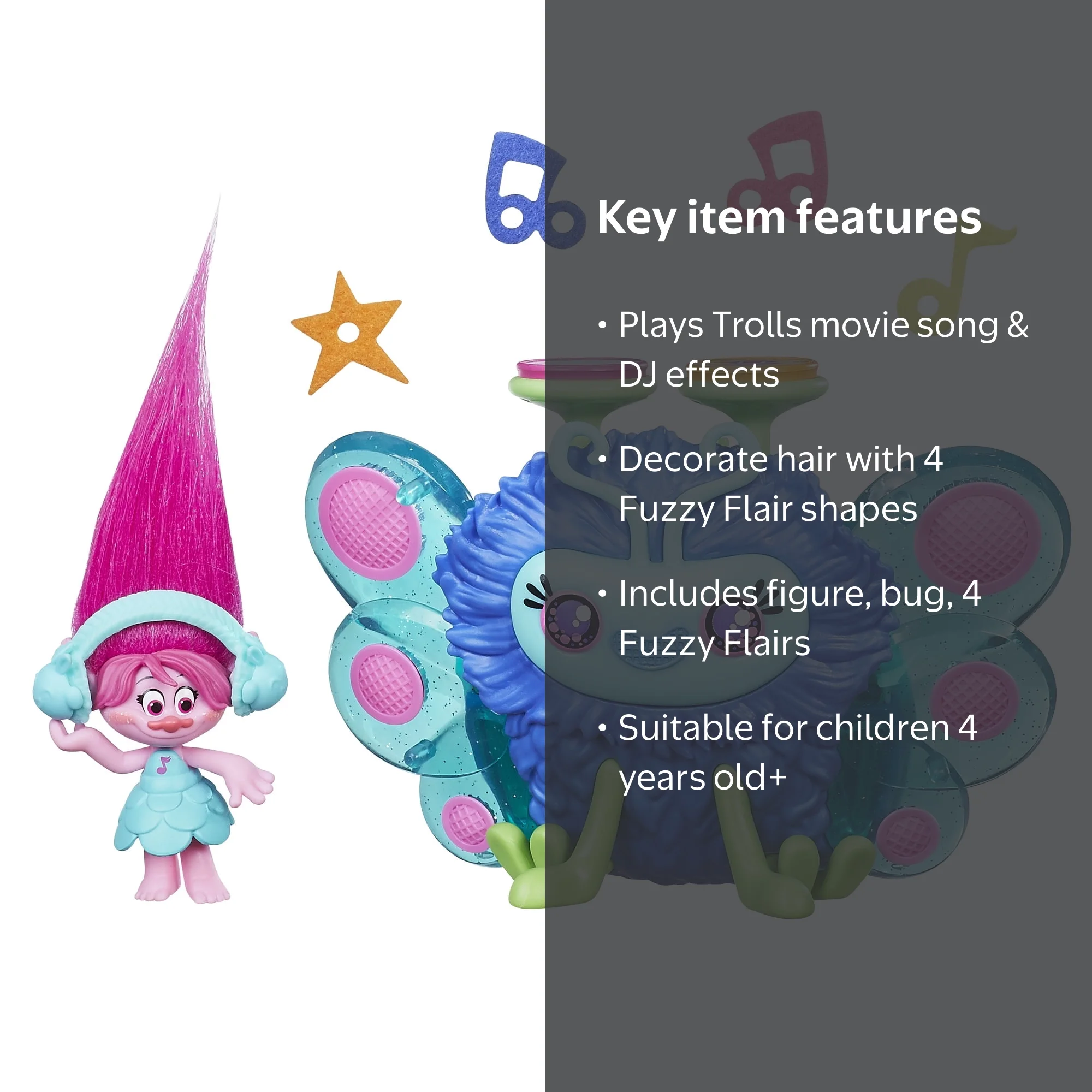 DreamWorks Trolls Poppy's Wooferbug Beats - Walmart.com