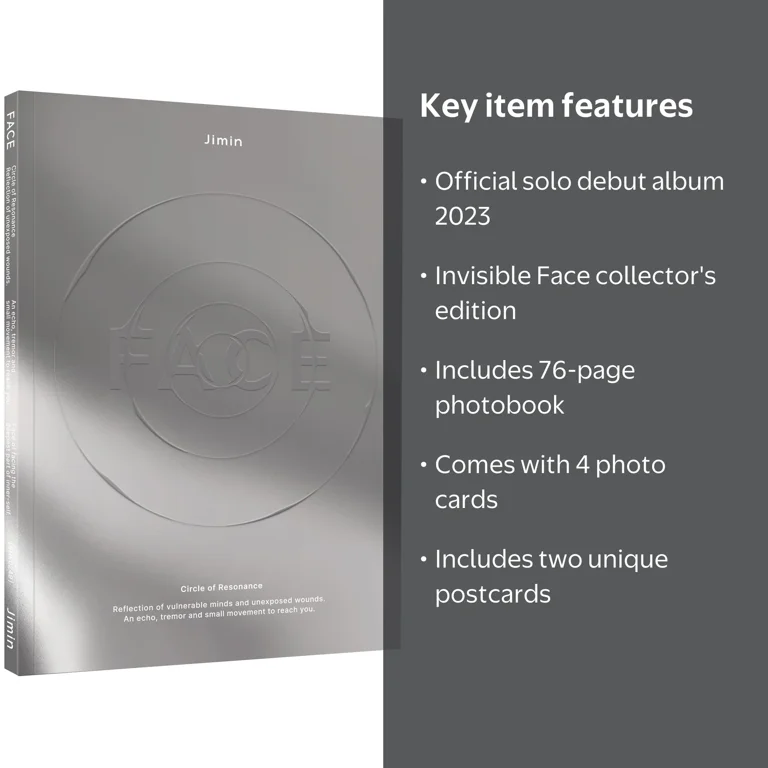 Jimin (BTS) Solo Album - FACE (Invisible Face) - KPOP Music