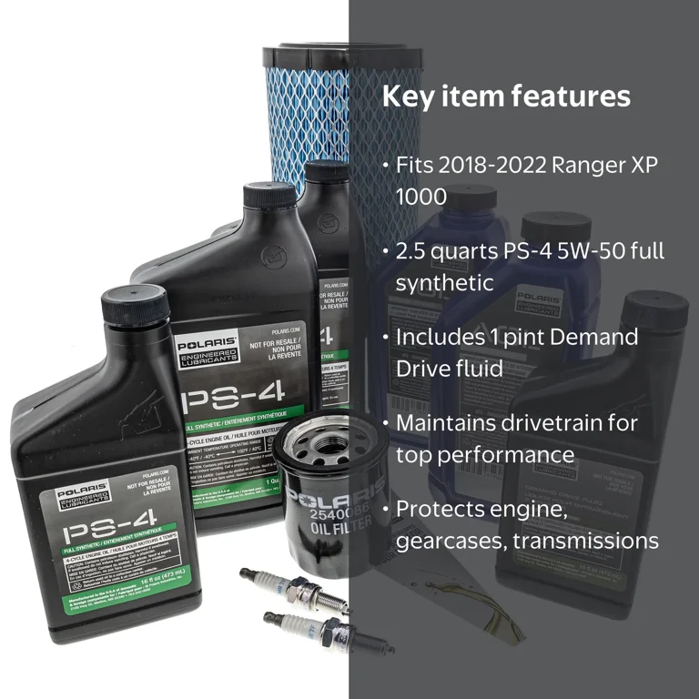 Polaris, Maintenance Kit, 2830556, for 2018-2022 Ranger XP 1000