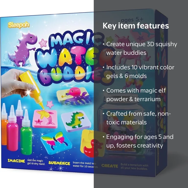 sleepah, Water Gel Kit, Multicolor, 3