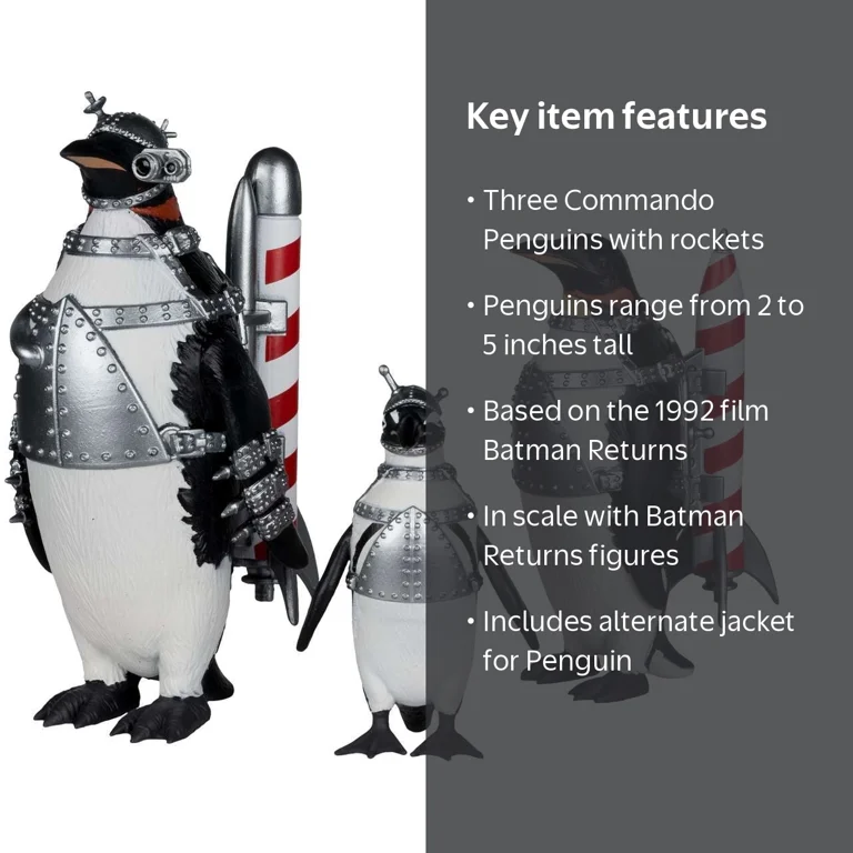 Commando Penguins (DC Multiverse: Deluxe Theatrical Edition Batman
