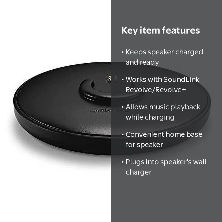 Bose SoundLink Revolve Bluetooth Speaker Charging Cradle - Walmart.com
