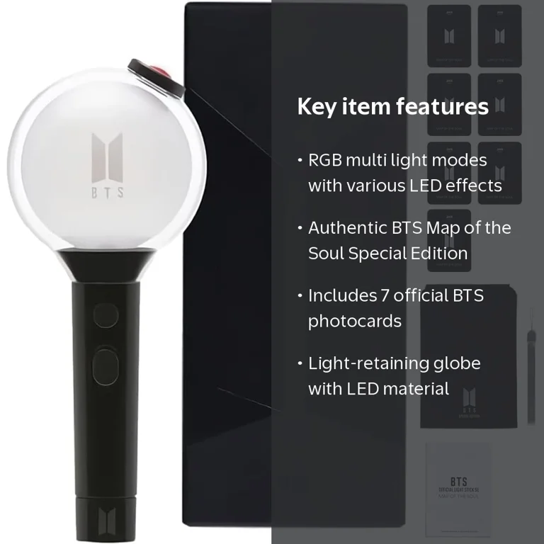BTS Official K-Pop Lightstick - Map of The Soul Special Edition