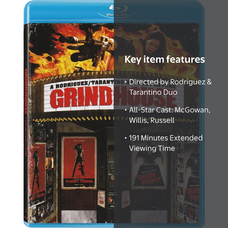 Lionsgate Grindhouse: Death Proof / Planet Terror Double Feature
