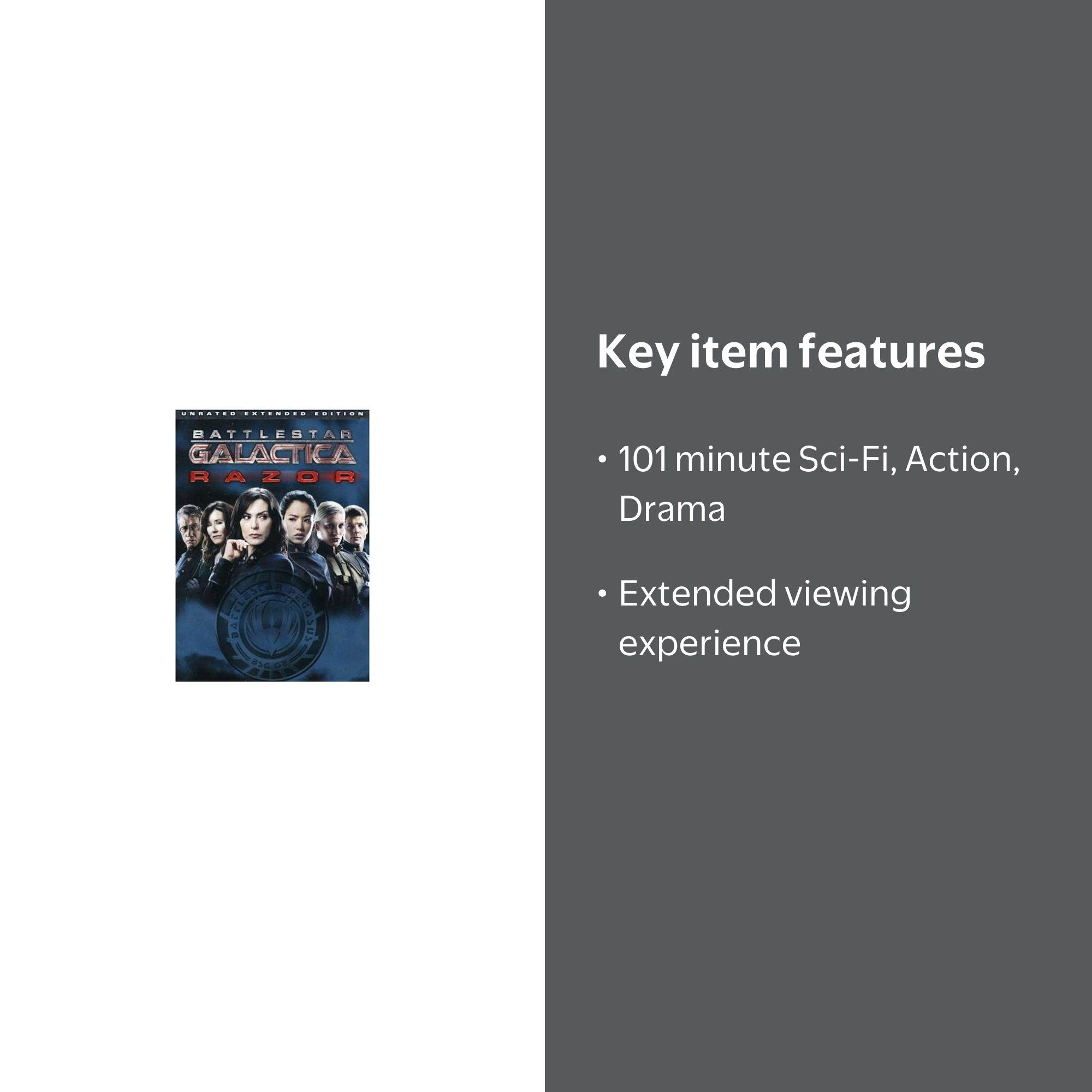 Universal Studios, Battlestar Galactica: Razor DVD Extended