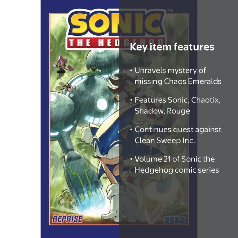 Sonic the Hedgehog, Vol. 21: Reprise, (Paperback) - Walmart.com