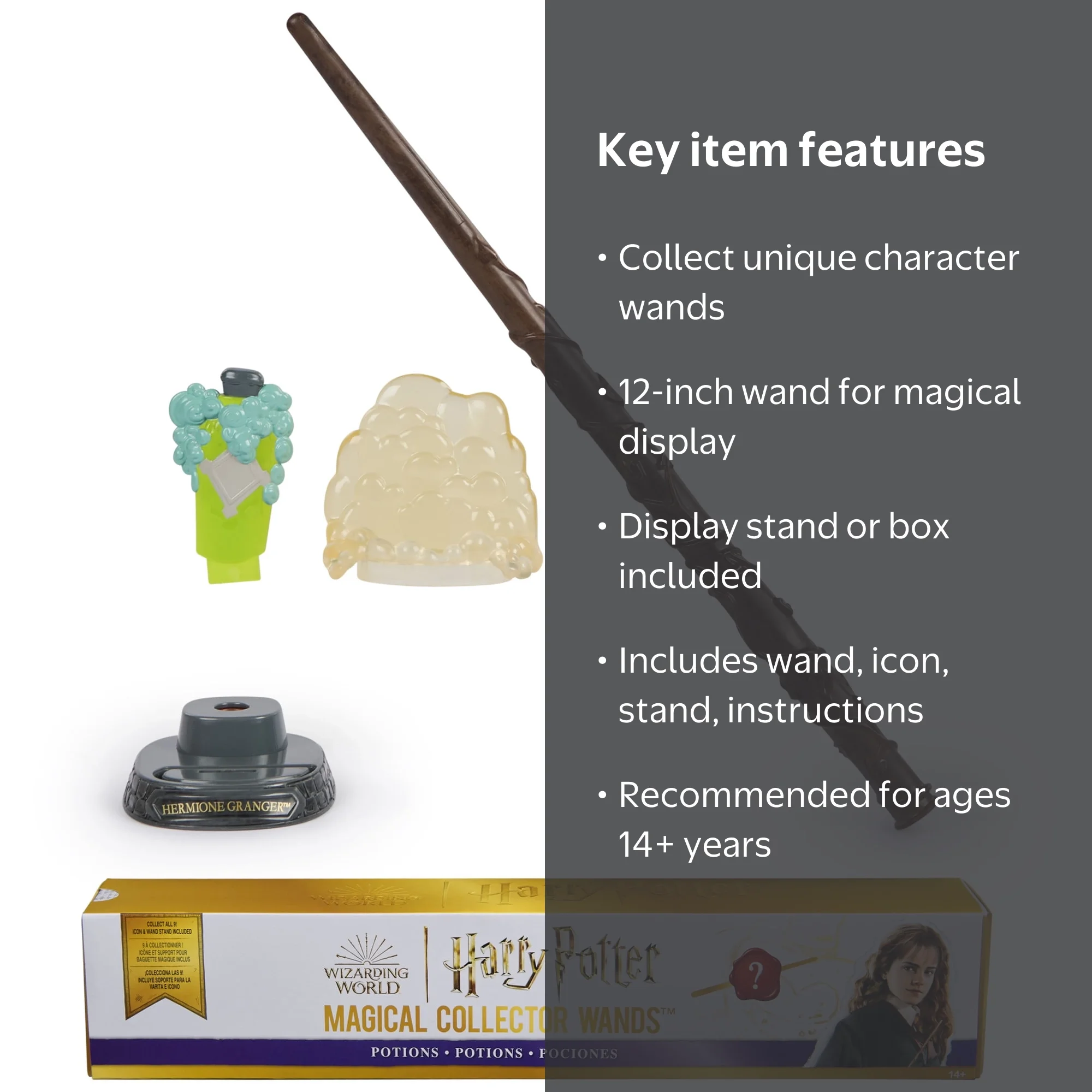 Wizarding World Harry Potter Pretend Play Toy 12-inch Mystery Wand