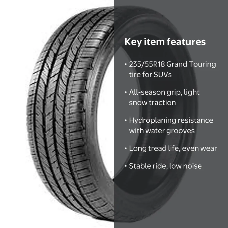 Bridgestone, Passenger Tire, 235/55R18 104T XL, All-Season