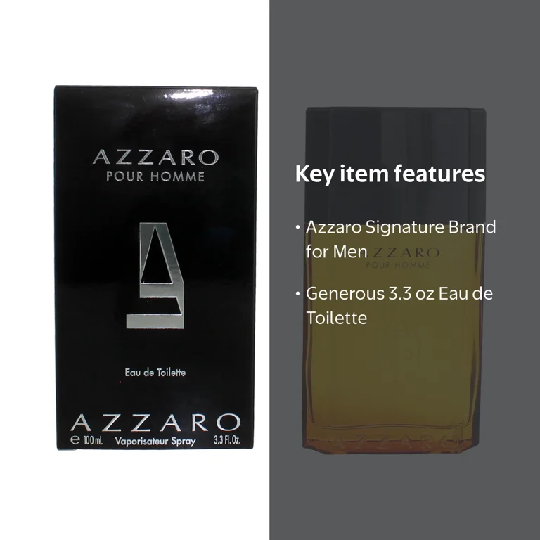 Azzaro Fragrance for Men - 3.3 oz EDT Cologne Perfume - Walmart.com