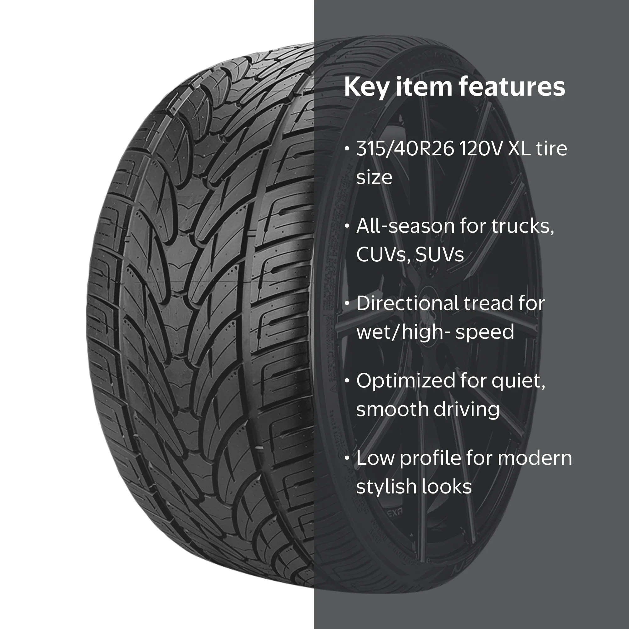 FULLRUN HP199 315 40R26 タイヤ 4本セット k2-_48f70c80-4775-4f09-a23d-