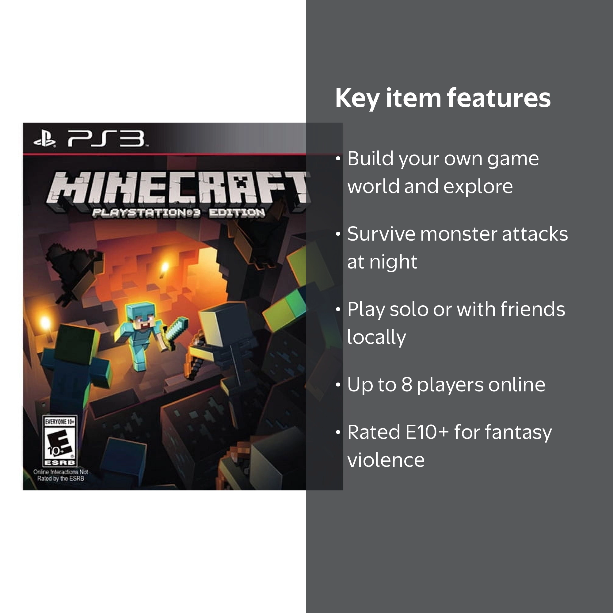 Sony, Minecraft (PlayStation 3), Physical Edition, Strategy Game