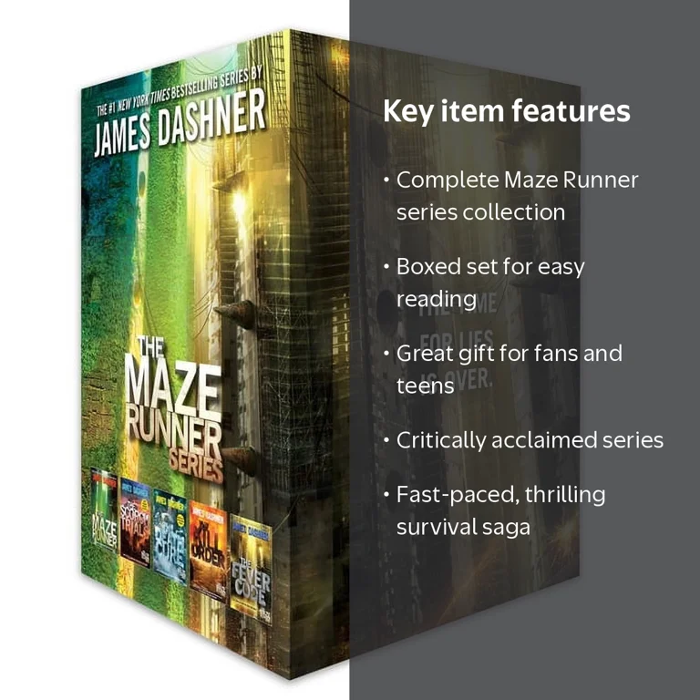 Maze Runner The Maze Runner Series Complete Collection Boxed Set