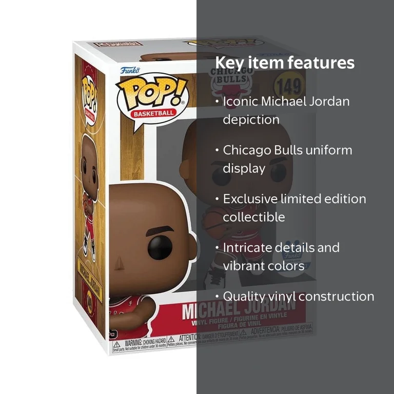 Michael Jordan Funko Pop! Basketball Chicago Bulls Exclusive