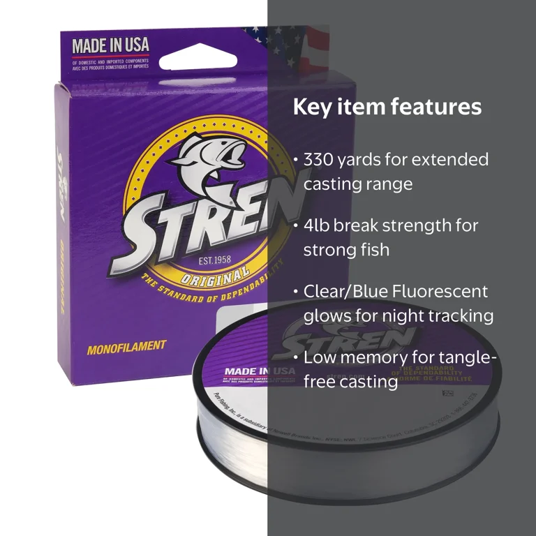 4lb test mono fishing line Sufix Superior Hi-Vis Yellow Monofilament - 15lb Made in the USA. ANDE Monofilament Premium 30lb Test