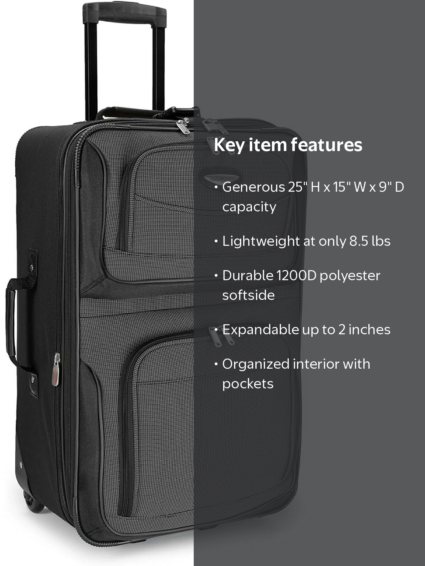 Travel Select Amsterdam Softside Expandable 25