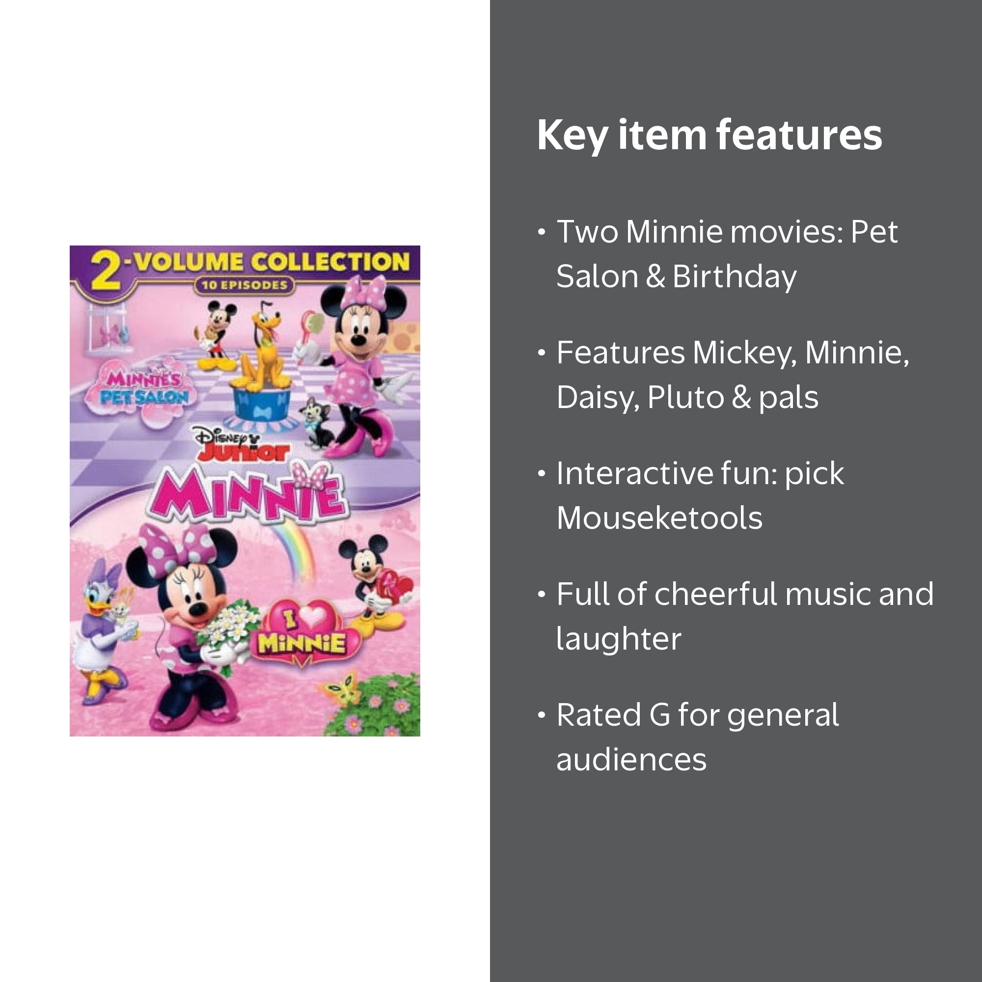 Mickey Mouse Clubhouse: 2-Movie Minnie Collection (DVD) - Walmart.com