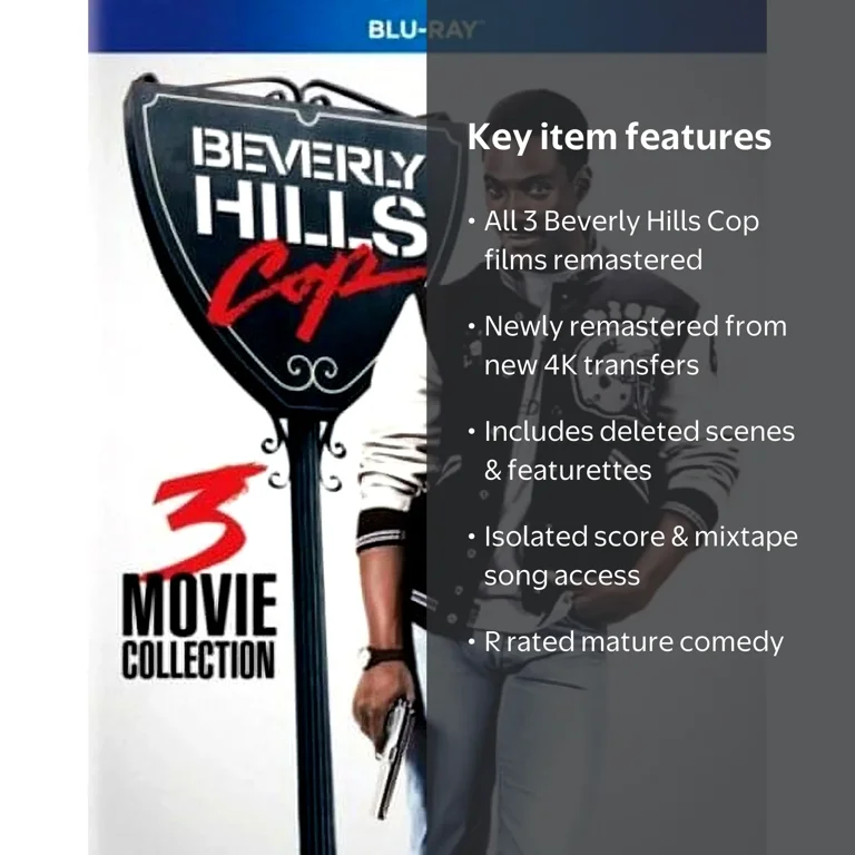 Paramount Home Video, Beverly Hills Cop 3-movie Collection Blu-ray