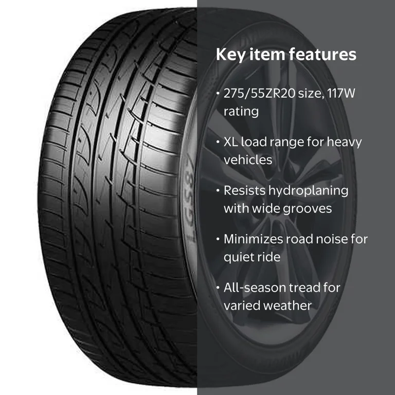 LandGolden All-Season Passenger Tire LGS87, 275/55ZR20 117W XL