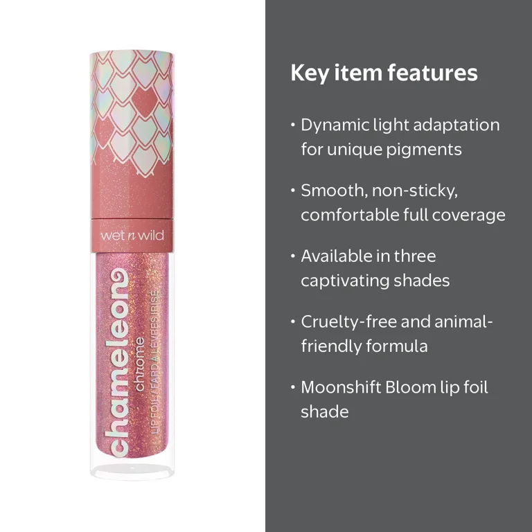 Wet n Wild Chameleon Chrome Lip Foil in Moonshift Bloom , 0.09 FL