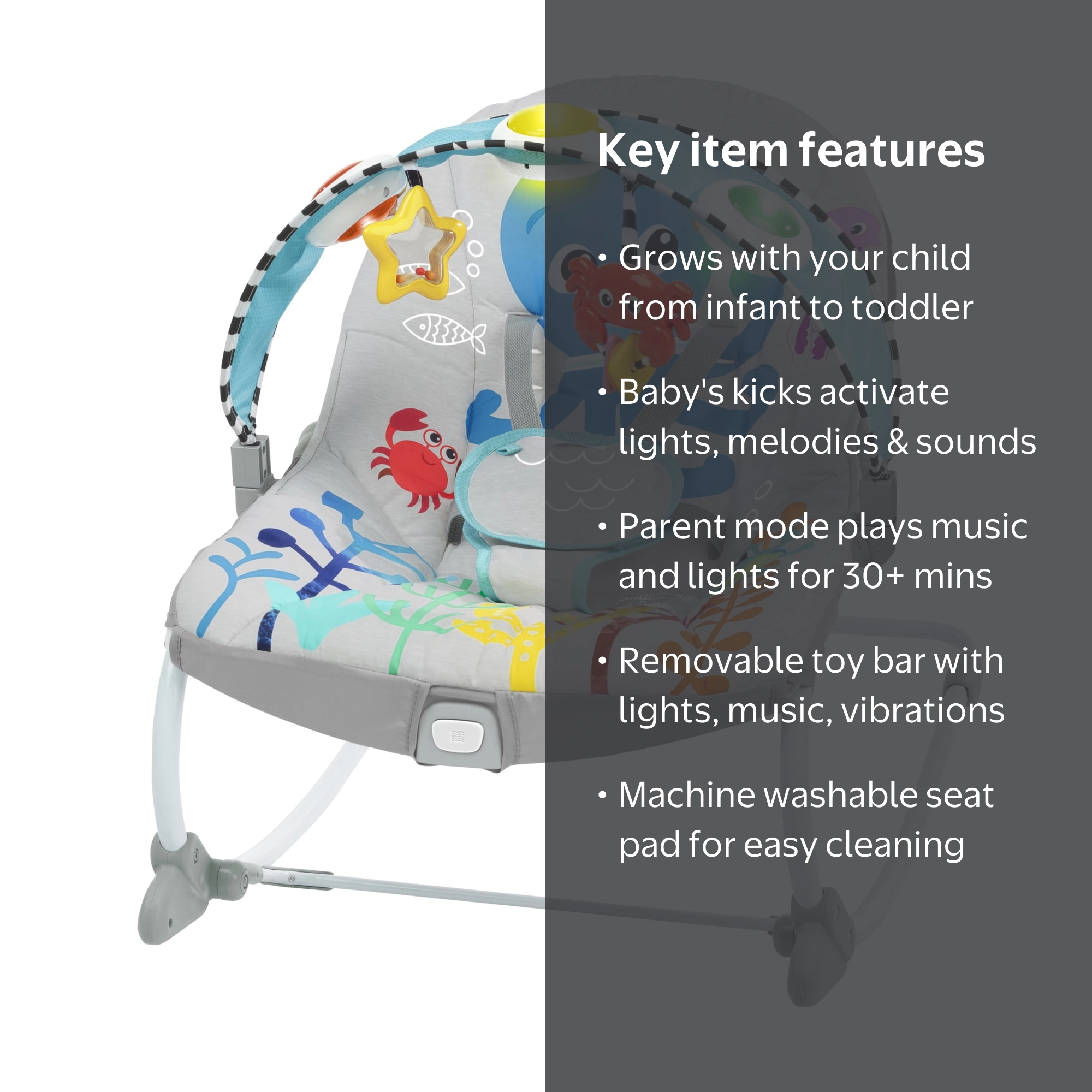 Baby Einstein Ocean Explorers Kick to It Opus Musical Infant to