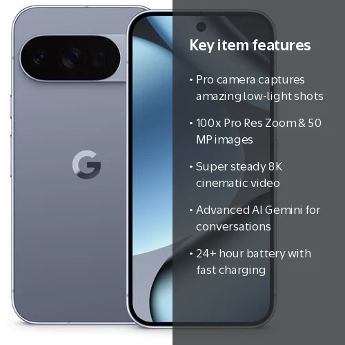 Google Pixel 10 Pro - Unlocked Android Smartphone, 128 GB