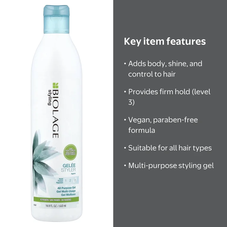Biolage, Styling Gelee, 16.9 oz Gel, Firm Hold Control - Walmart.com