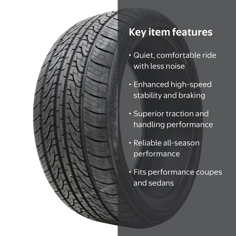 Vercelli Strada II All-Season Performance Tire, 245/40ZR20 99W XL