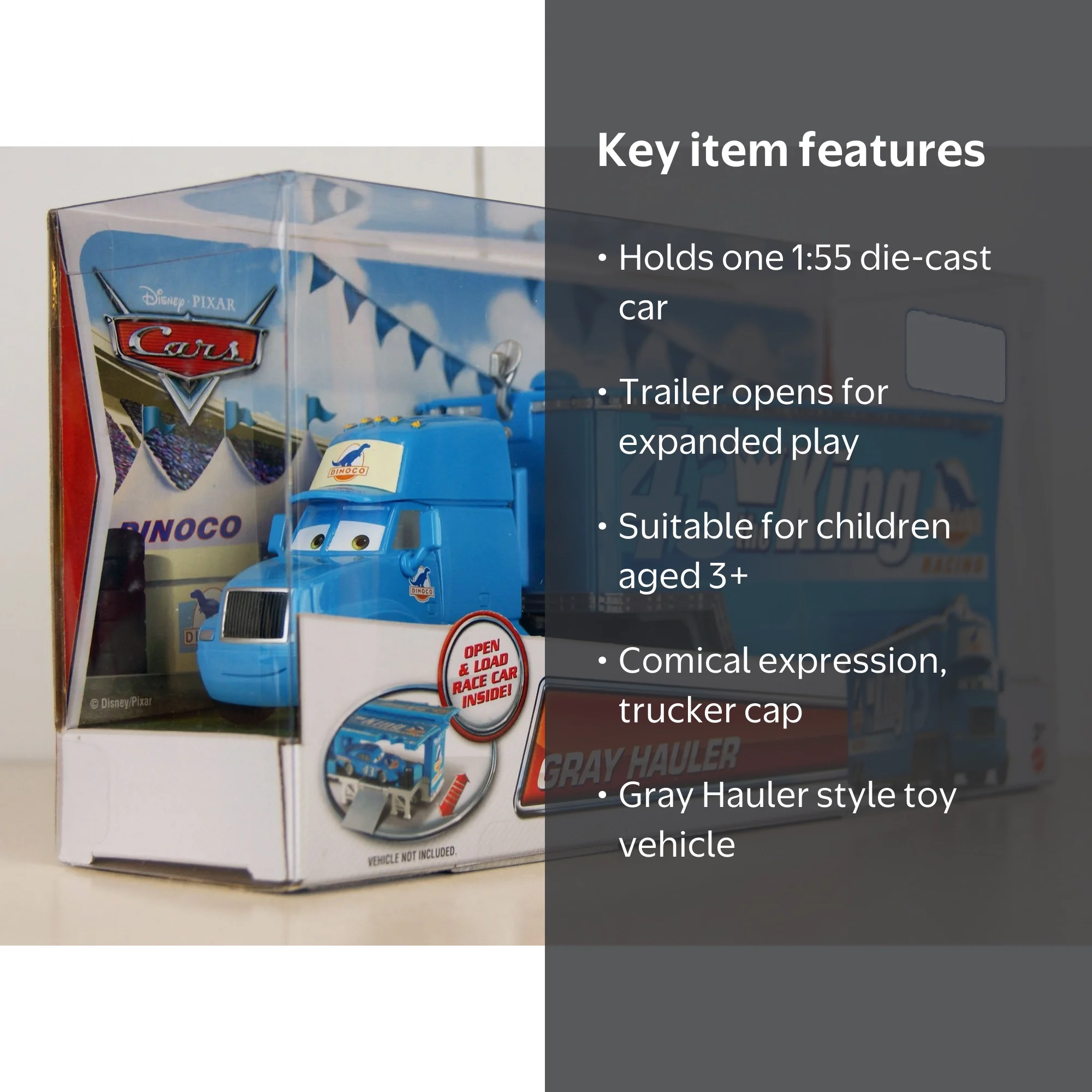 Disney/Pixar Cars Hauler Die-Cast Vehicle - 1:55 Scale Model