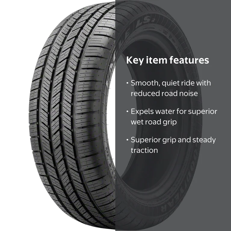 Goodyear Eagle LS-2 All-Season Passenger Tire, 225/50R18 95H