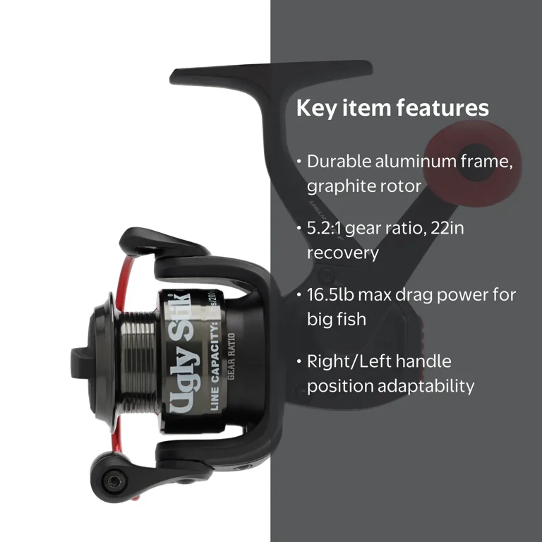 best reel for ugly stik surf fishing 50th Anniversary Spinning and Combo, 6'6, 2-Piece, Medium Power Rod, Strong and Sensitive, Ergonomic Reel Seat, Durable Guides : Sports & Outdoors Its easy to be Ugly with the Ugly Stik Catch Ugly Fish Surf/Pier combos Salt Water Best Saltwater Fly