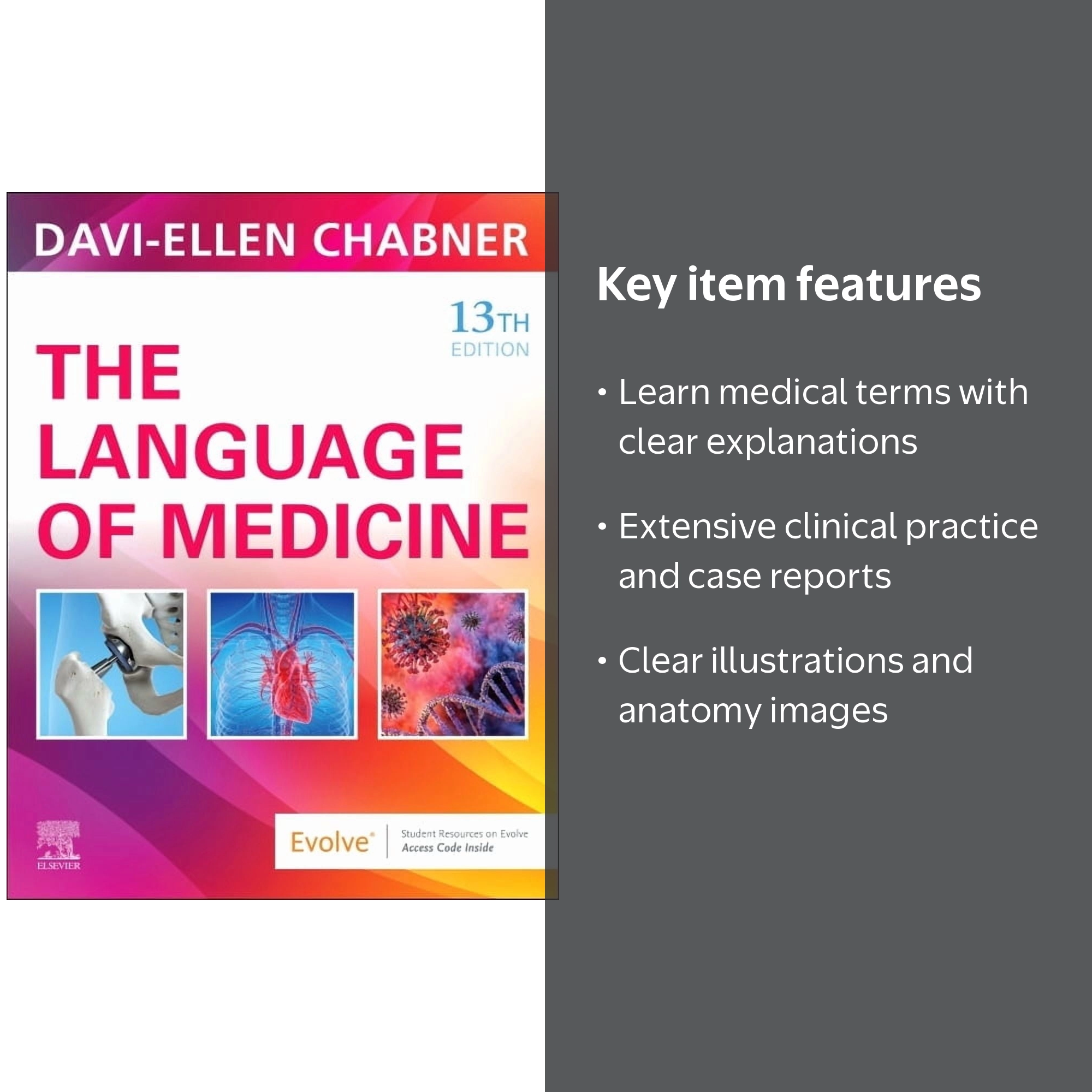 Elsevier's The Language of Medicine, 13th Edition - Medical