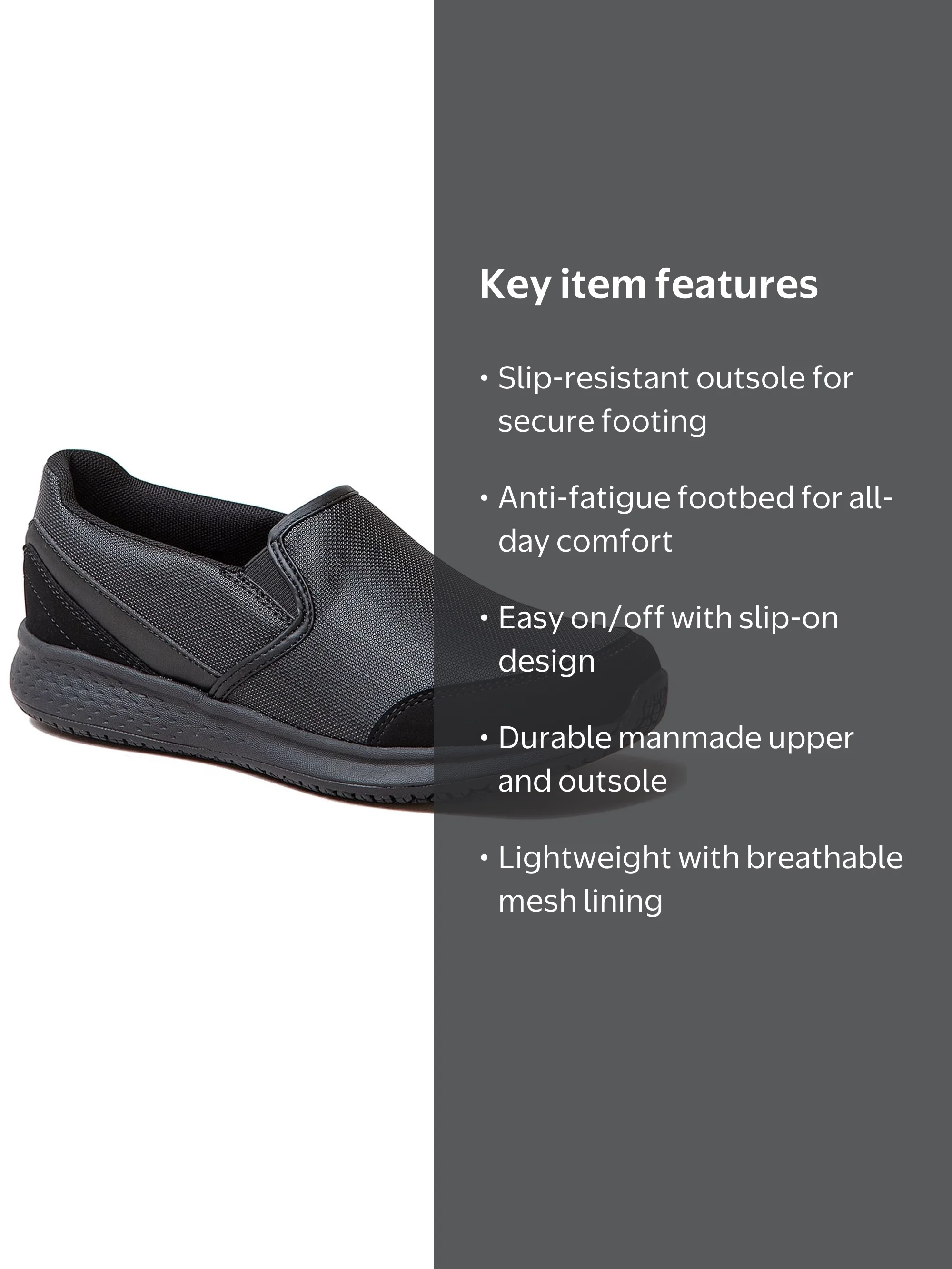 TredSafe Women's Sara II Slip-On Shoes, Lightweight and