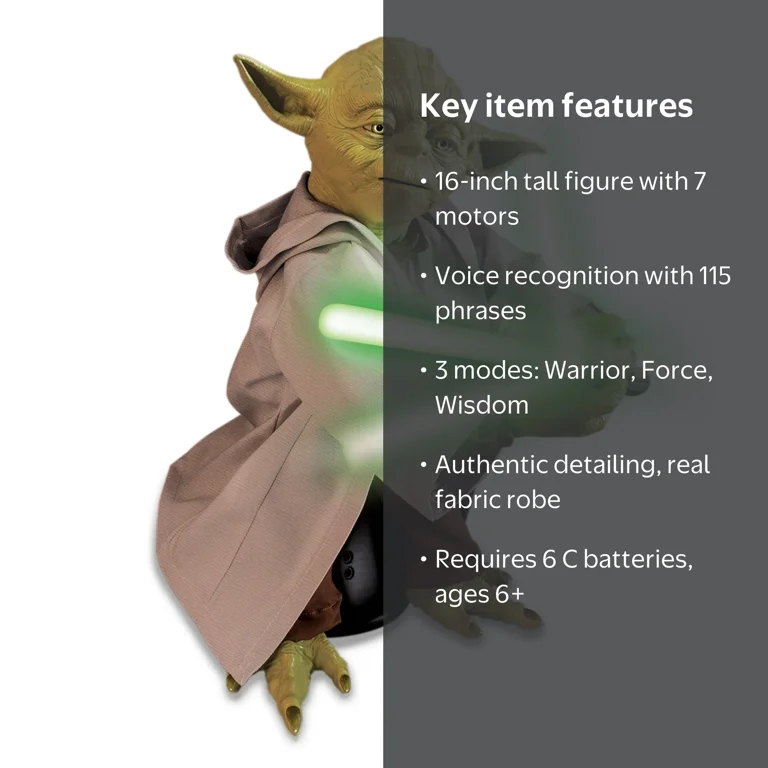 Star Wars Legendary Jedi Master Yoda - Walmart.com