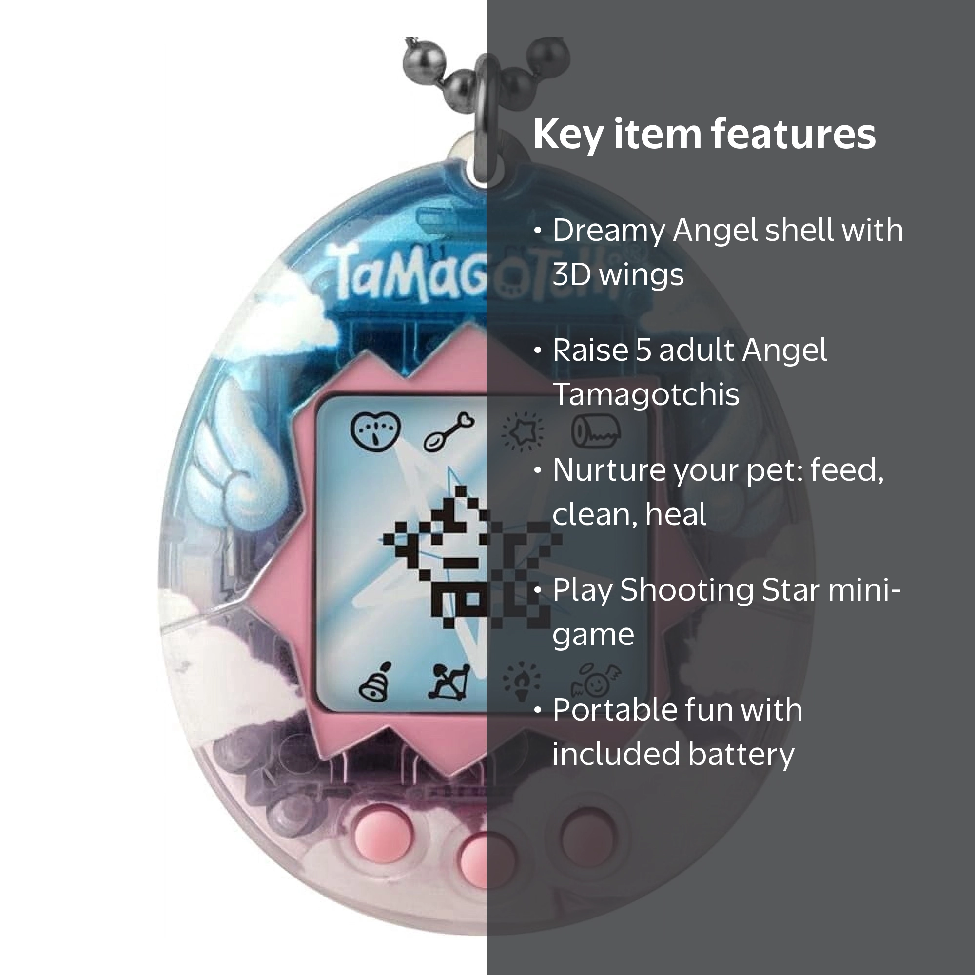 Original Tamagotchi - Dreamy Angel - Walmart.com