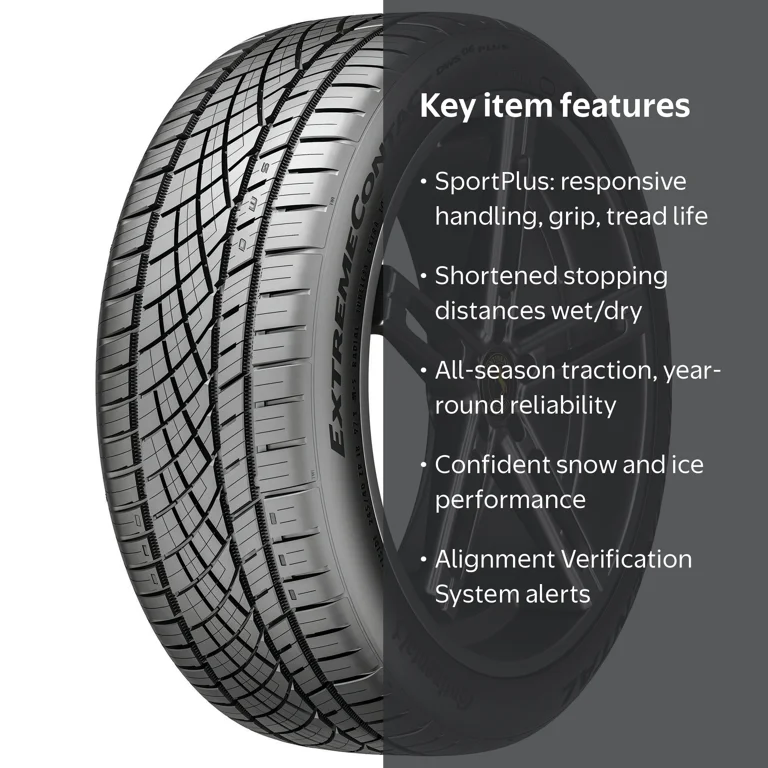 Continental ExtremeContact DWS06 PLUS UHP All Season 275/30ZR19