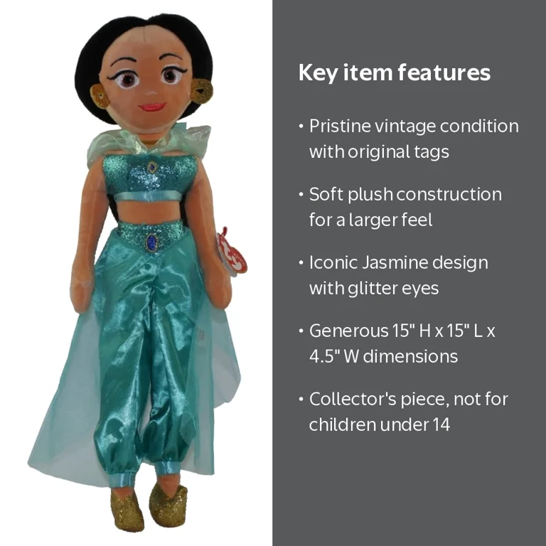 Disney Princess, Jasmine Doll, 15