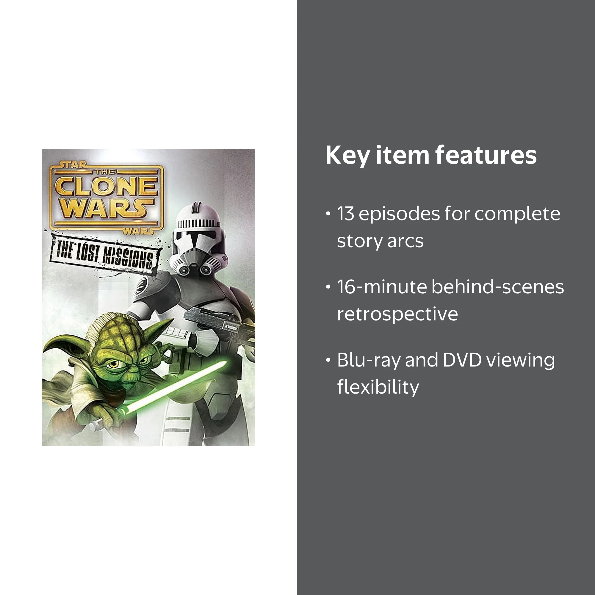 Star Wars: The Clone Wars: The Lost Missions (DVD) - Walmart.com
