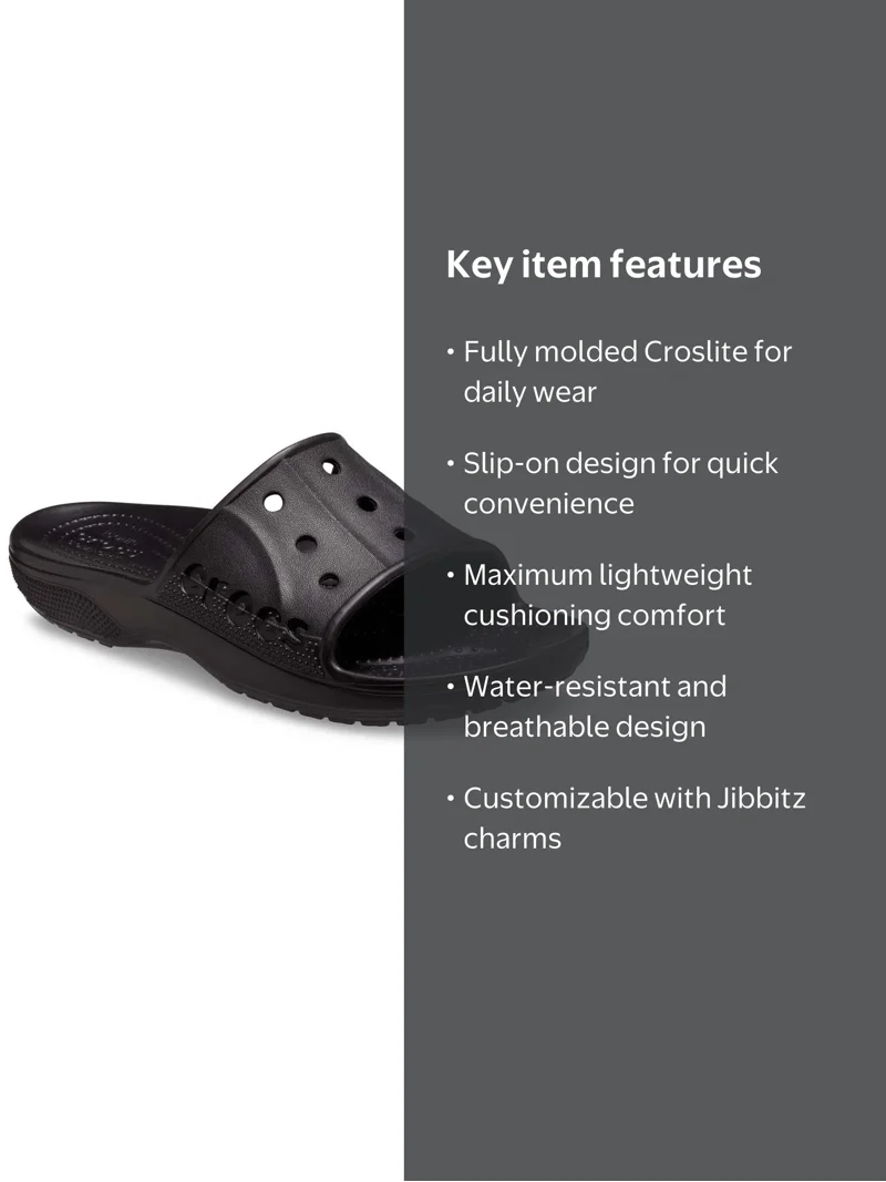 Crocs Baya II Slide Sandals - Lightweight - Water-Resistant  display picture 1