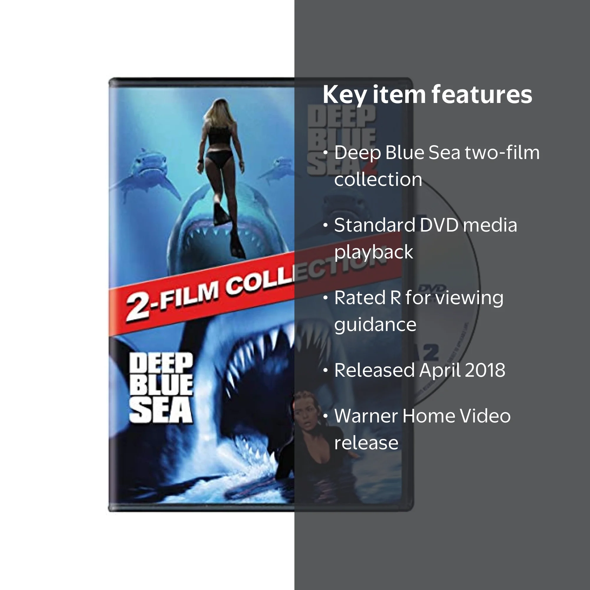 Deep Blue Sea/Deep Blue Sea 2 2-Film Collection (DVD Double