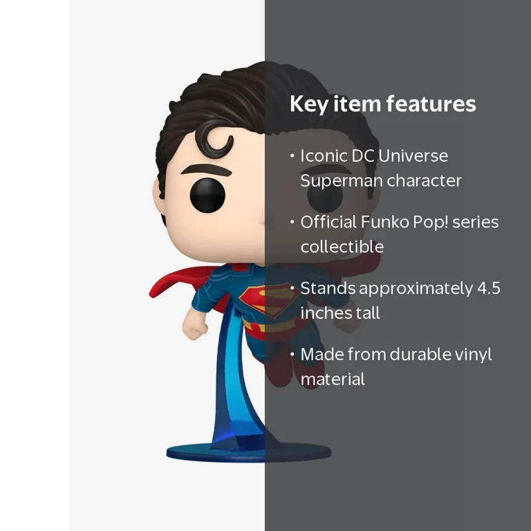 Funko, Funko Pop! Vinyl Figure, Superman (2025), 4.5 in