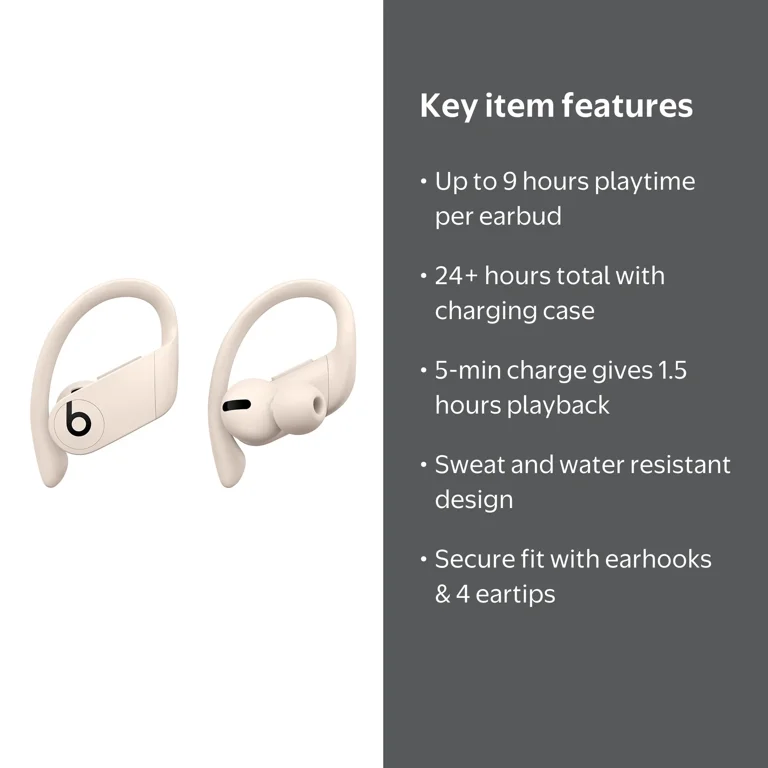 Free Shipping! Beats by Dr. Dre Powerbeats Pro Totally Wireless
