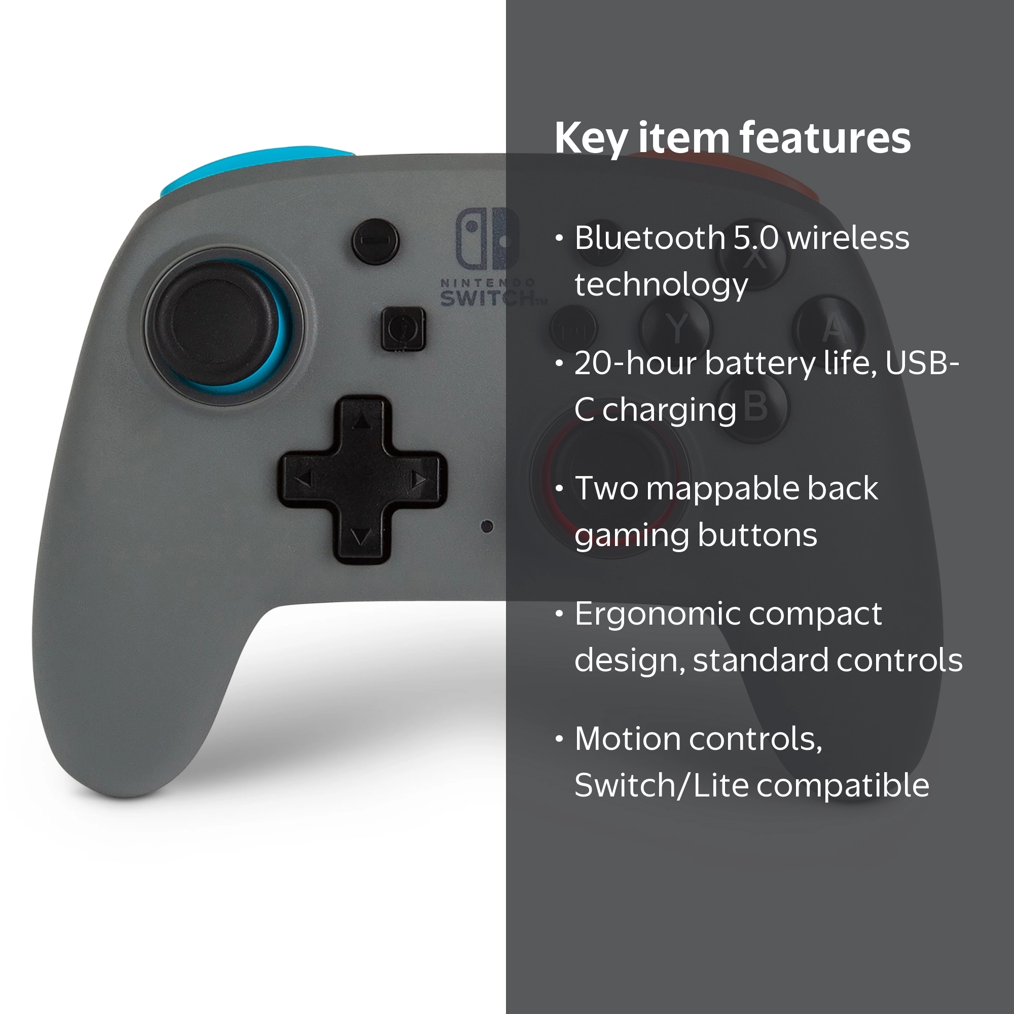 PowerA Nano Enhanced Wireless Controller for Nintendo Switch