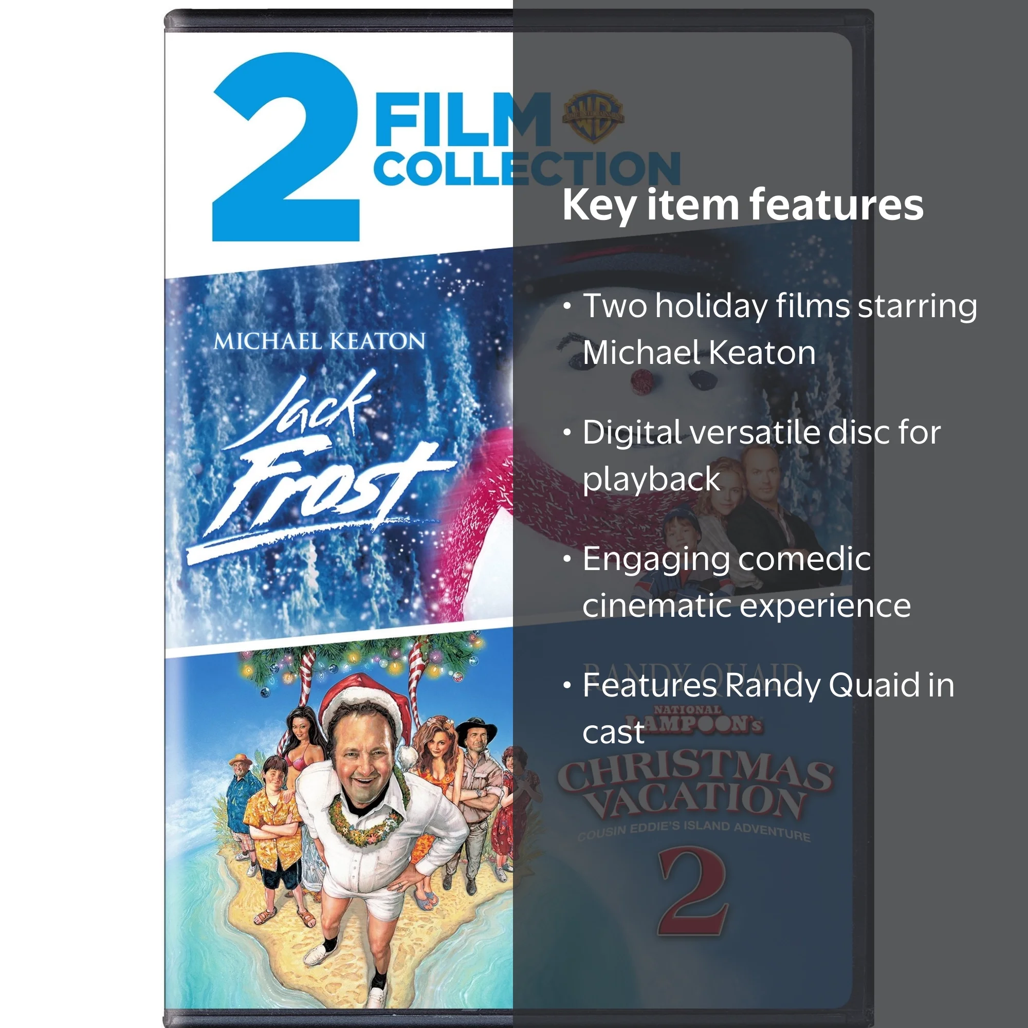 Jack Frost / Christmas Vacation 2 Cousin Eddie's Island DVD