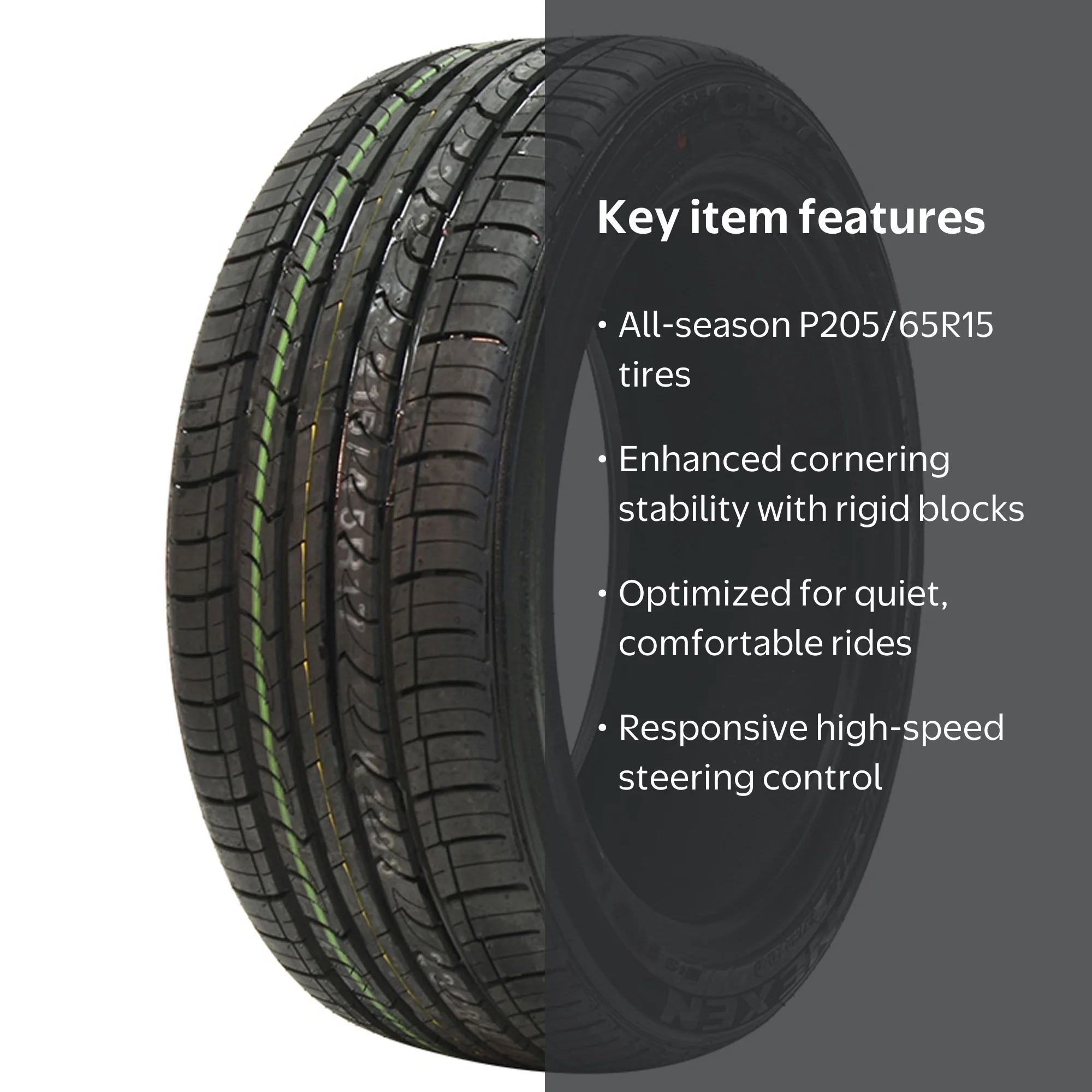 Nexen CP672 All Season P205/65R15 94H Passenger Tire - Walmart.com