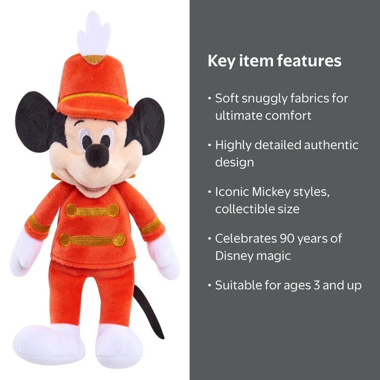 Mickey Mouse 90th Anniversary Bean Plush Musketeer Mickey
