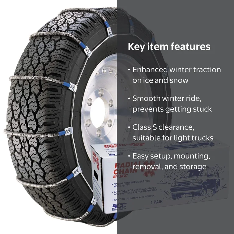 Security Chain TC2212MM Steel Winter Radial Light Truck Chains