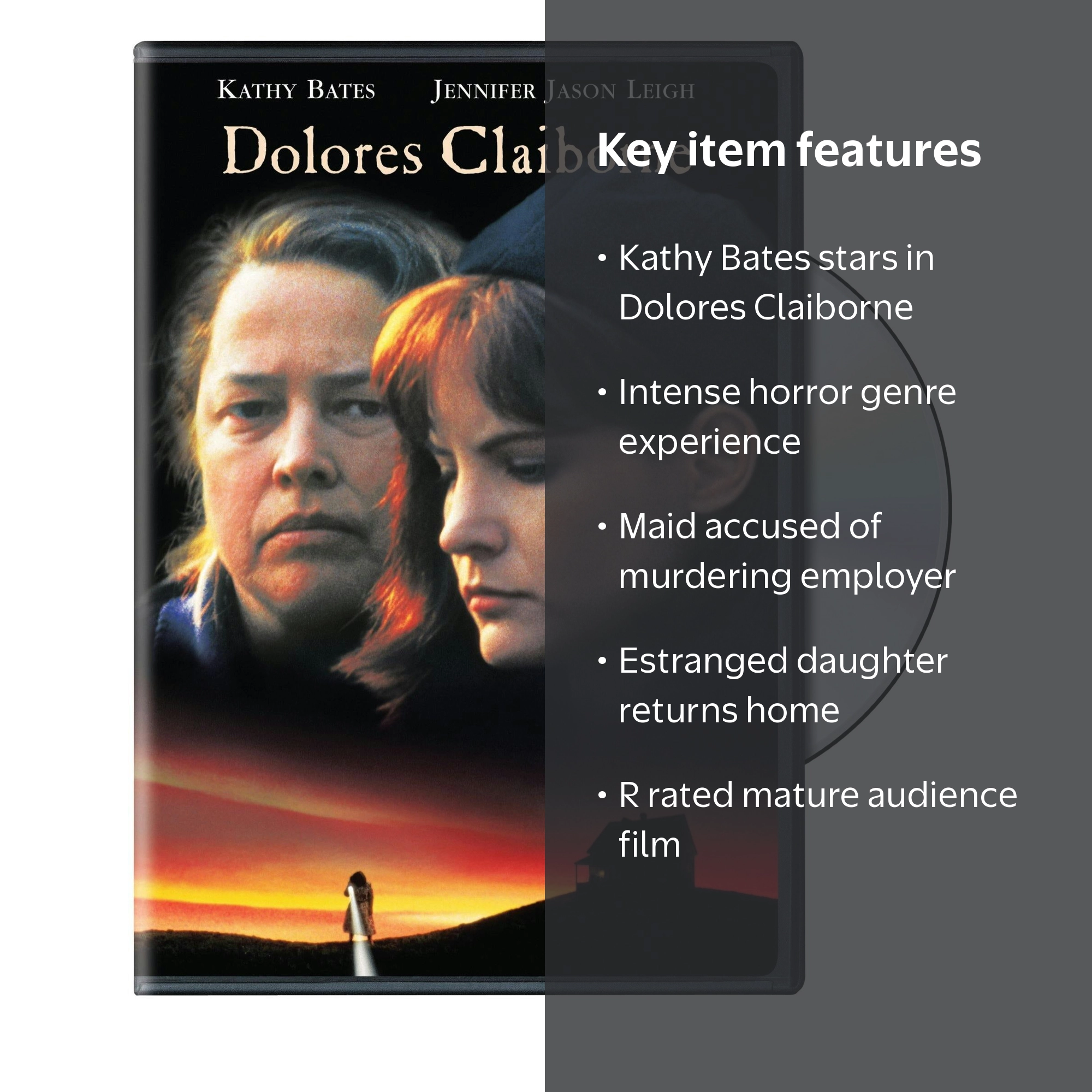 Warner Bros., Dolores Claiborne, Horror, Digital Video Disc